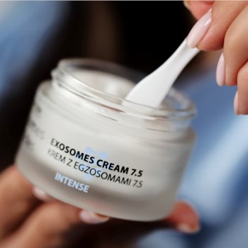 FlosLek Laboratorium Exosomes Peptides Face Cream Increasing Skin Density crema intensiva pentru ten matur - imagine 3